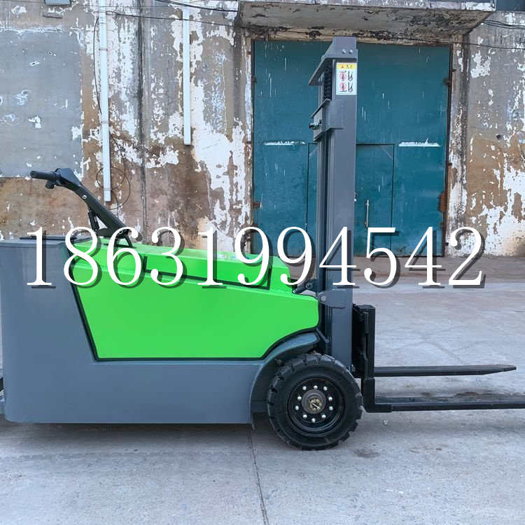 富里乡小型电动叉车1吨2吨步行站驾式电瓶堆高充电装卸车液压升降车铲车